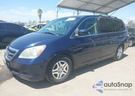 2007 Honda Odyssey Ex from USA, damaged, VIN 5FNRL38467B031594